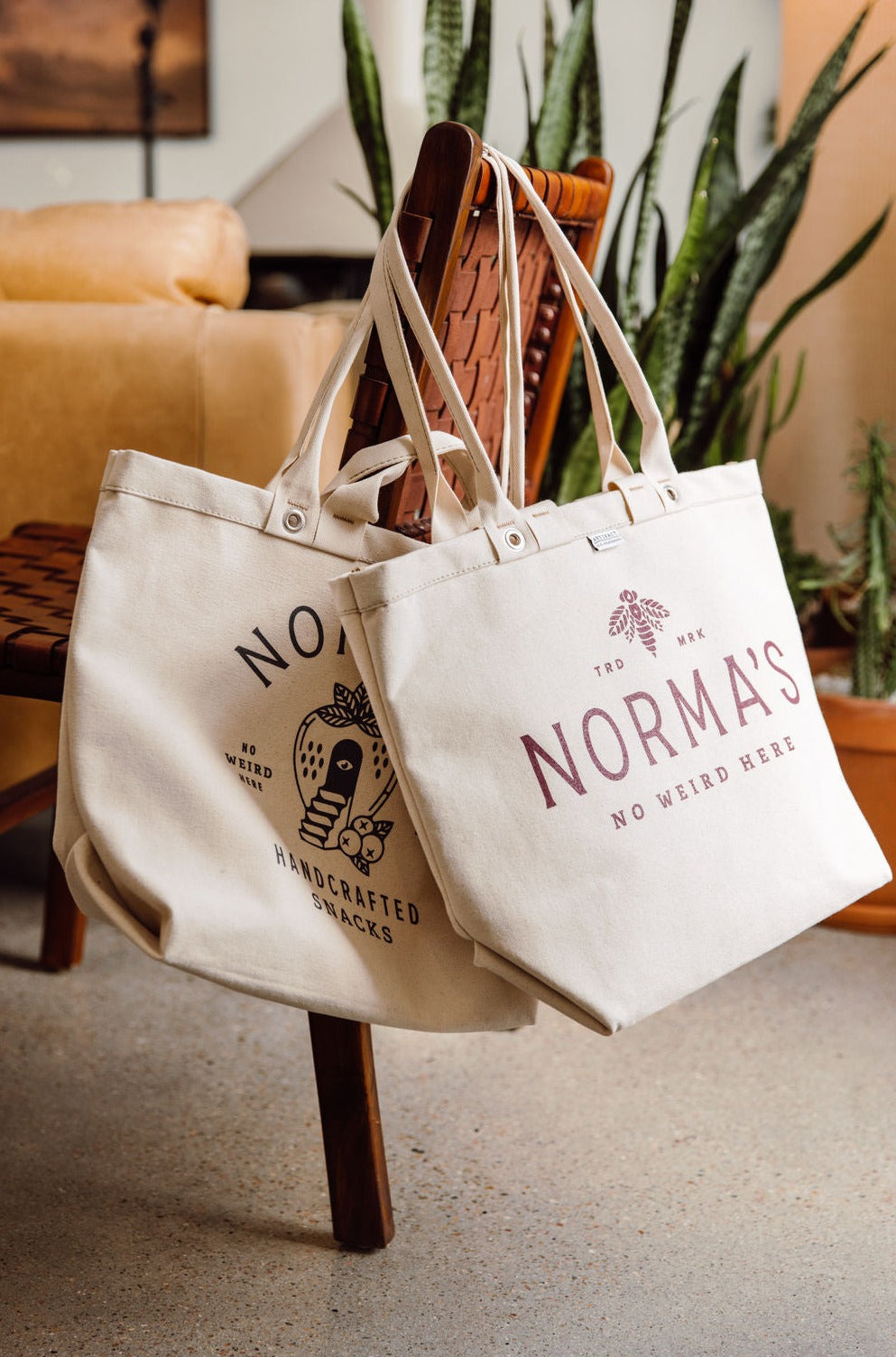Canvas All Purpose Tote – Norma's Snacks