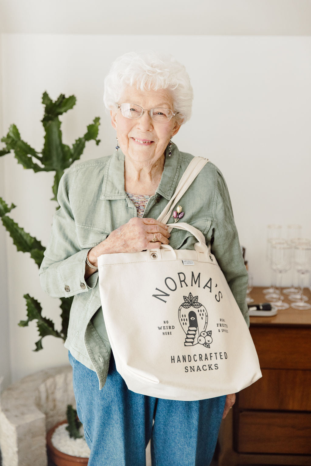 Canvas All Purpose Tote – Norma's Snacks