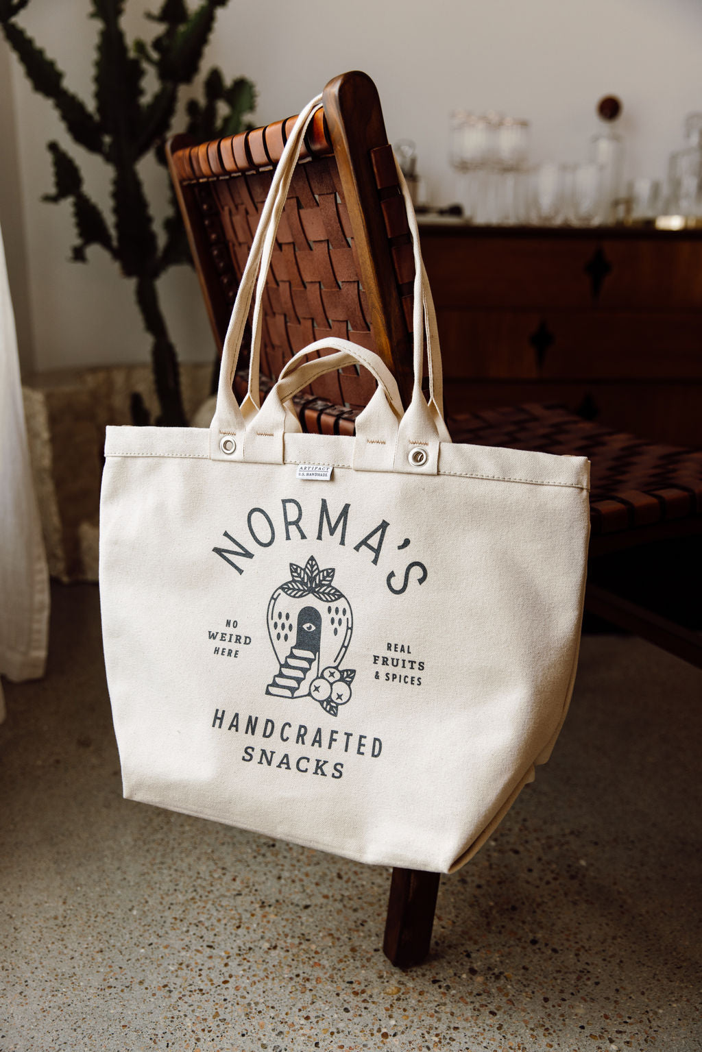 Canvas All Purpose Tote – Norma's Snacks